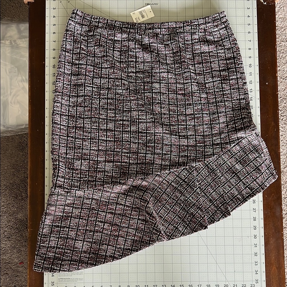 Elegant Black and White Women's Skirt
